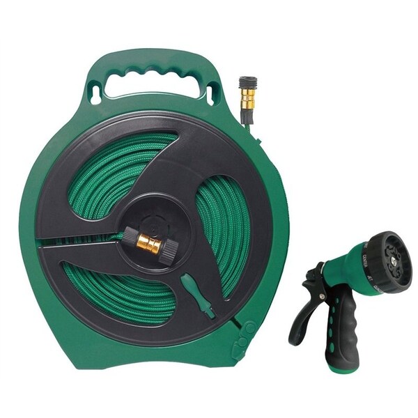 Landscapers Select Hose Reel Flat W/1Nzl 1Ma 50Ft YP1121 Zoro